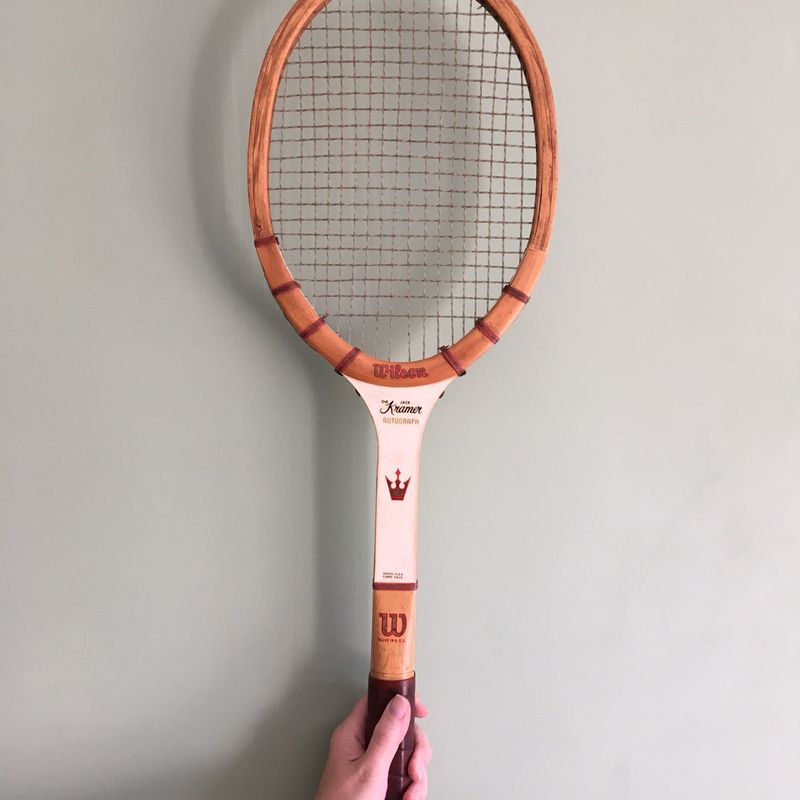 Raquette De Tennis Vintage Wilson Jack Kramer Autograph – Occasion