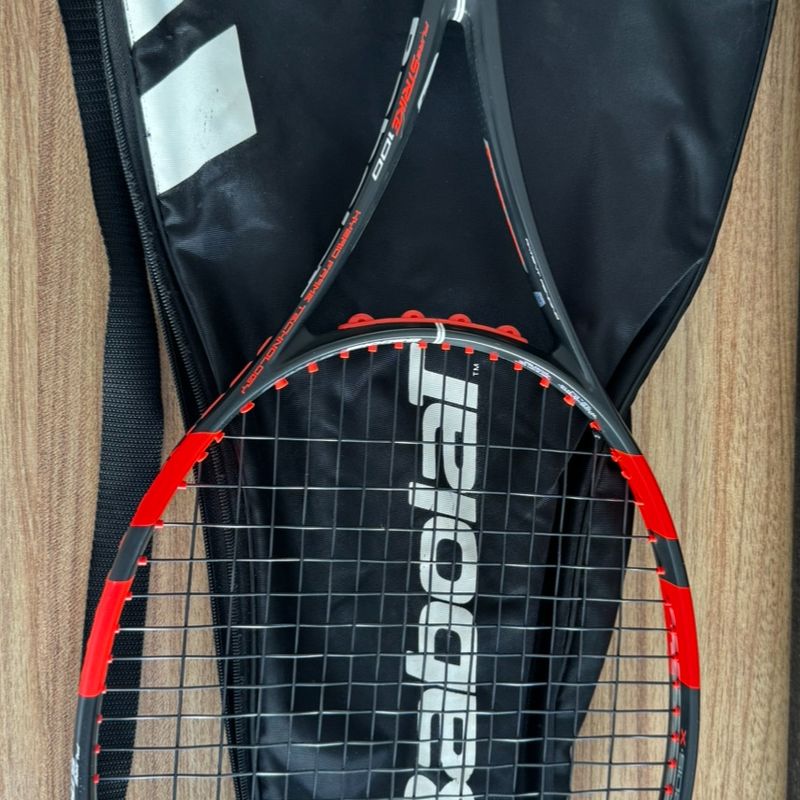 Raquete de Tênis Babolat Pure Strike 100 Item p/ Esporte e Outdoor  Babolat Usado 105129105 enjoei
