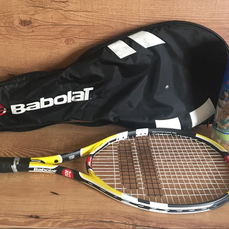 Raquete de T nis Babolat Reflex 102 incluso Sacola 3bolas Roupa Esportiva Masculino Babolat Usado 33536401 enjoei