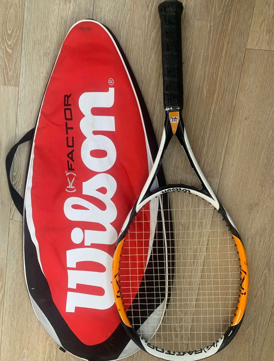Raquete de Tênis Wilson K Factor | Item p/ Esporte e Outdoor Wilson ...