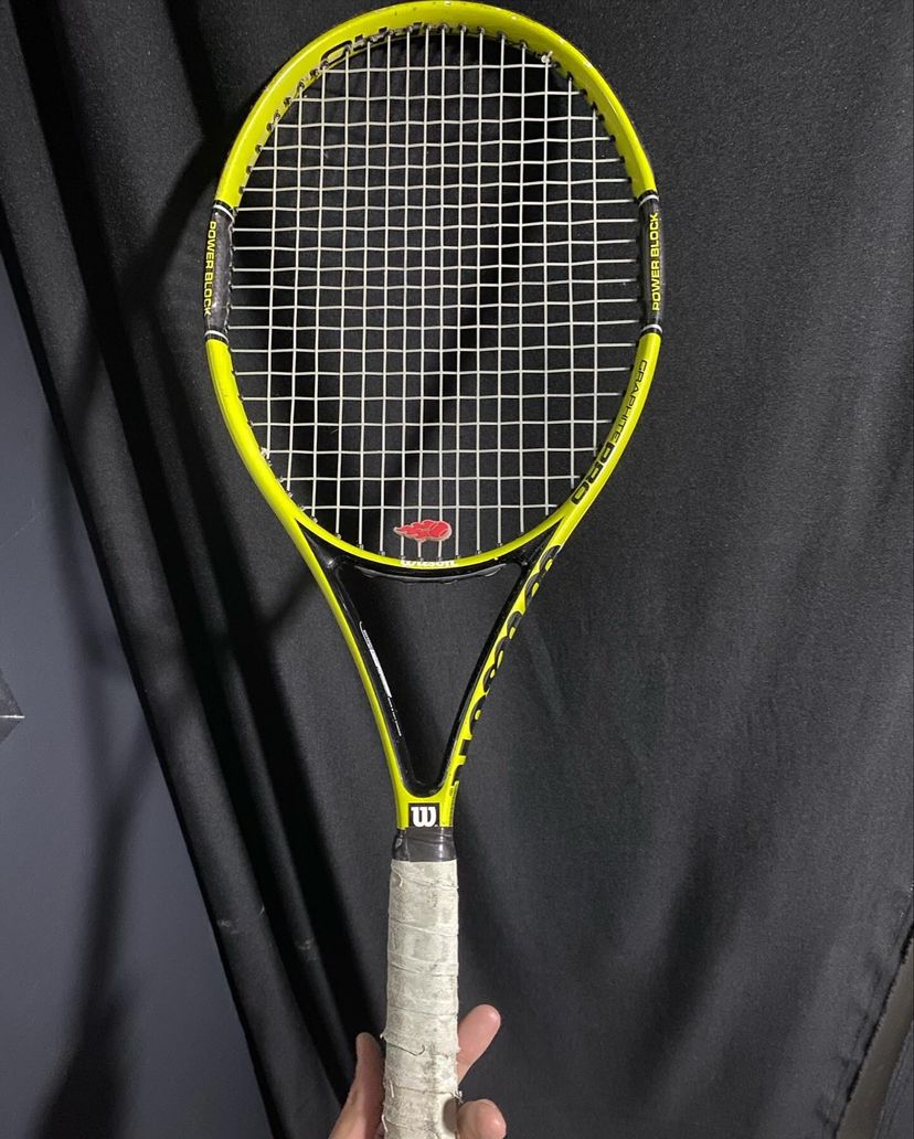 Raquete de Tênis Wilson (linha Graphite Power Block) | Item p/ Esporte ...