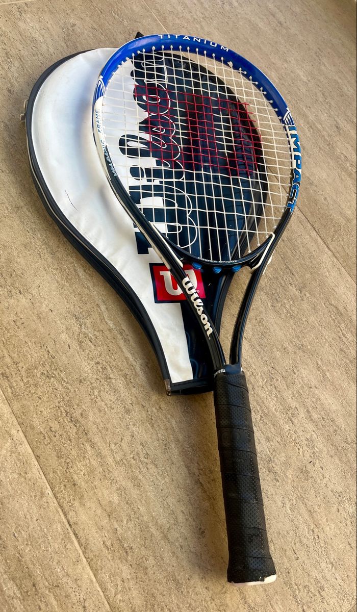 Raquete Wilson Titanium Volcanic Frame Impact 50-60 Lbs. / 23-27 Kg L 3 ...