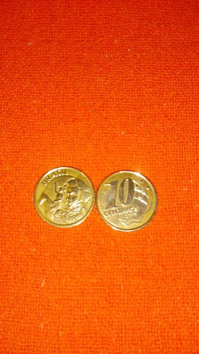 10 Centavos 1975 Aço Inox Soberba | Numismático