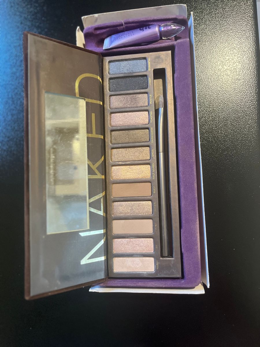 Rara Paleta De Sombras Naked Urban Decay Com Caixa E Primer Original