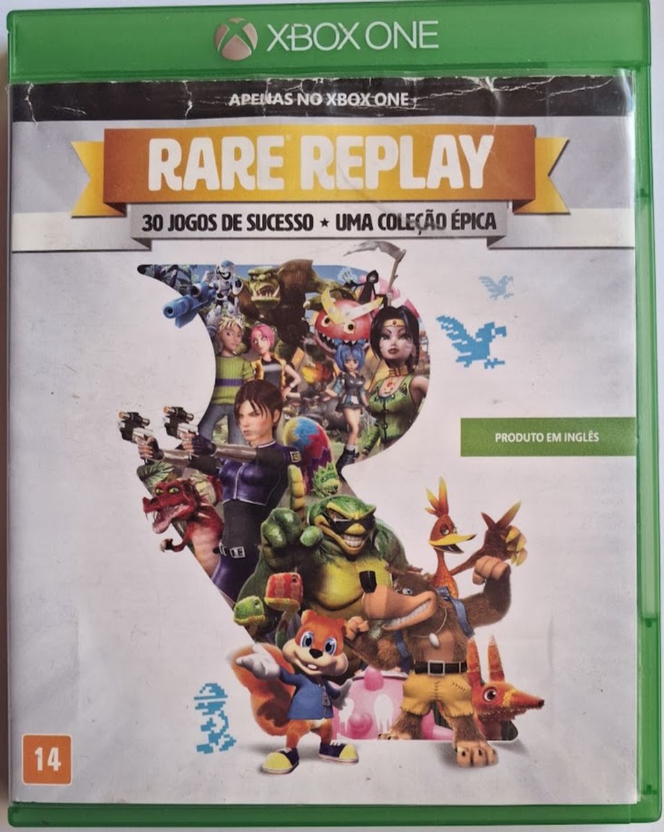 RARE REPLAY   新品未開封　　XBOX ONE Rare Replay - Xbox One | Microsoft Usado 108418433 | enjoei