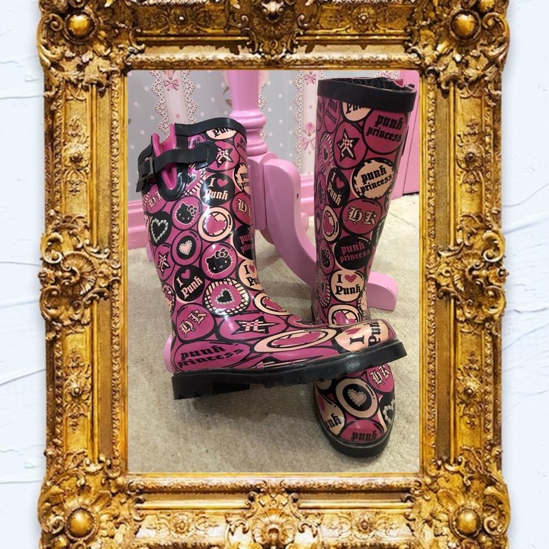 Botas hello online kitty