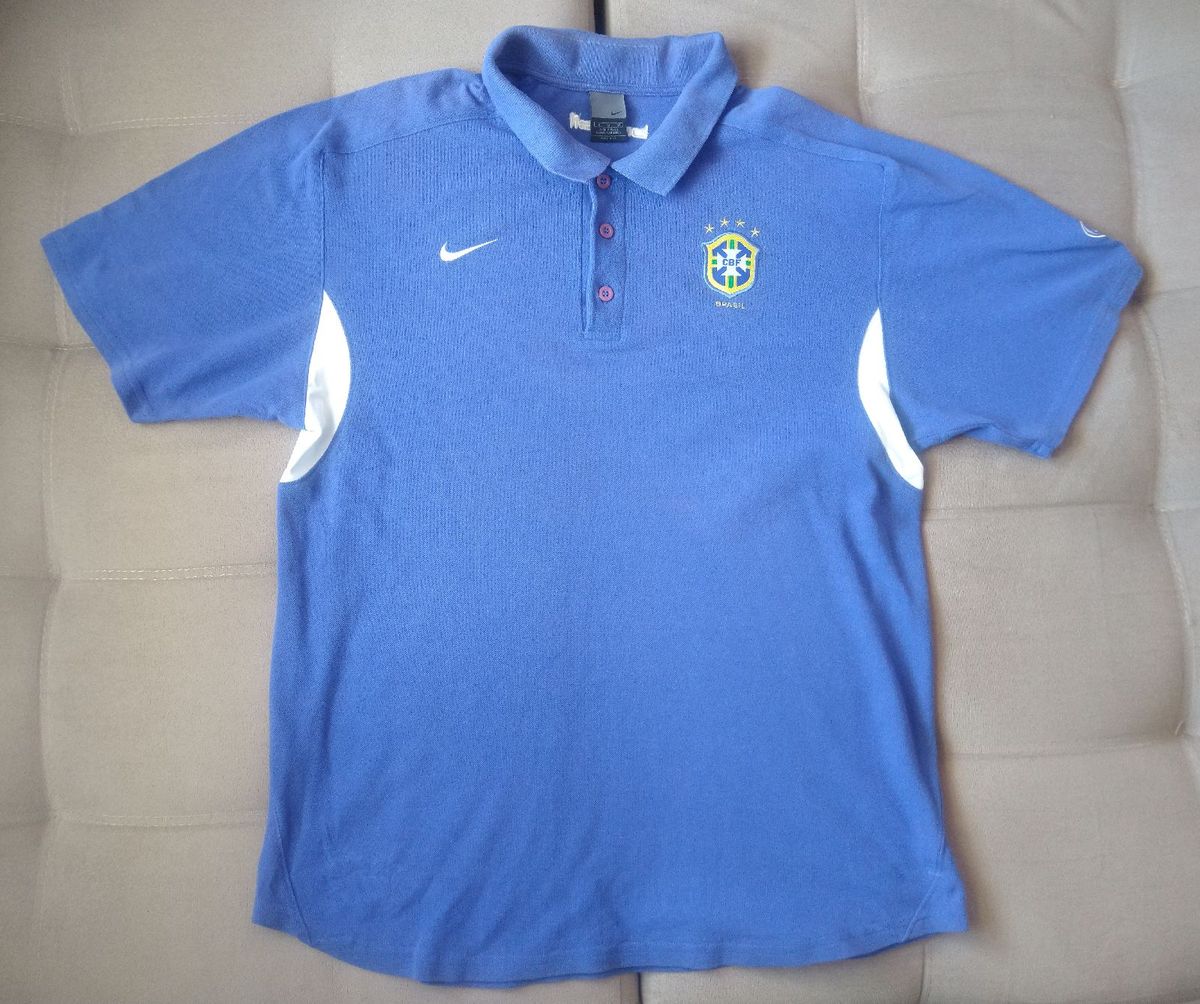 Raridade! Camisa Seleção Brasileira Copa 2002 | Camiseta Masculina Nike  Usado 70453189 | enjoei