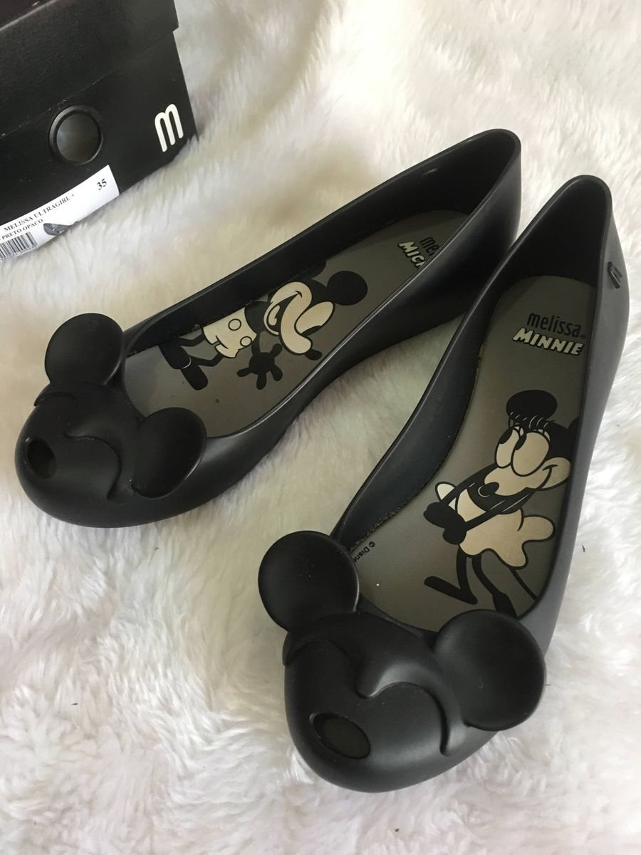 Sapatilha hot sale mickey melissa