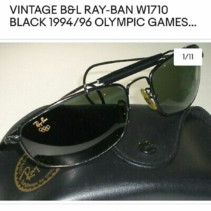 Raridade! Óculos Rayban Edição Limitada Olimpíadas 1994 Original