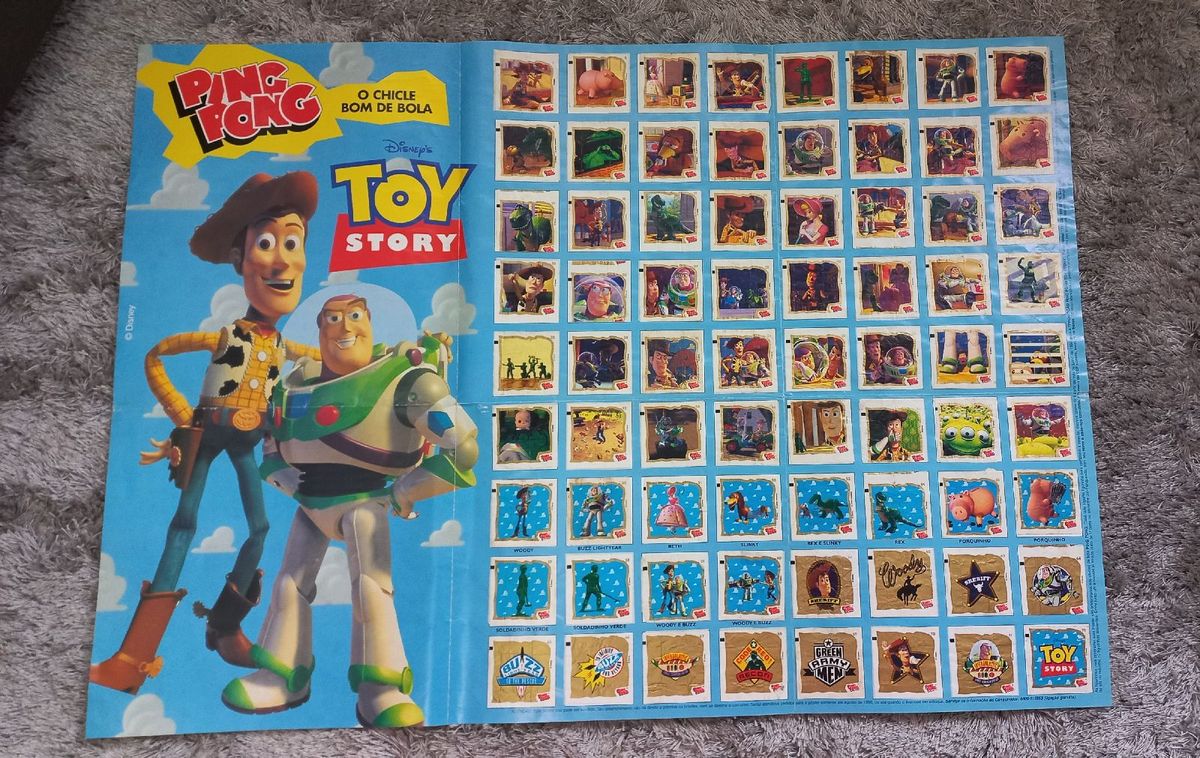 Ping Pong Toy Story (1996) – propagandas de gibi