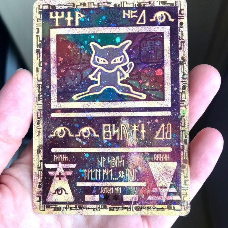 Raro! Card do Pokemon Ancient Mew Us Version