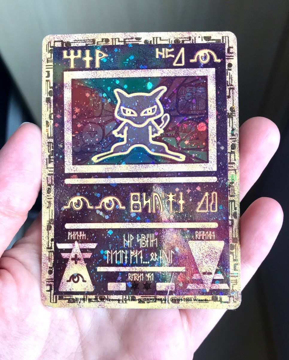 Raro! Card do Pokemon Ancient Mew Us Version