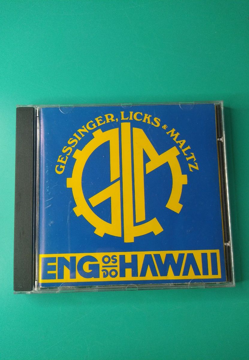 Raro Cd Engenheiros do Hawaii Gessinger, Licks &Amp; Maltz | Cd