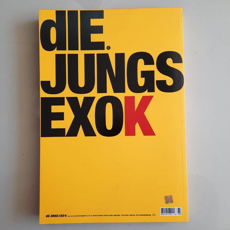 EXO die jungs アートブック EXO die jungs アートブック EXO Die Jungs Limited Edition