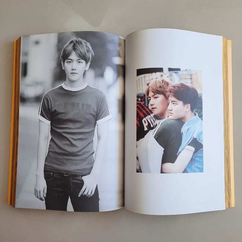 Raro) Livro de Mesa Photobook Die Jungs Exo-K | Exo Usado 54598136