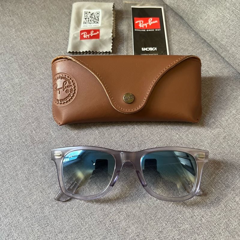 Raro! Ray-Ban Wayfarer Ice Pop Grape | Ray-Ban Usado 100503788