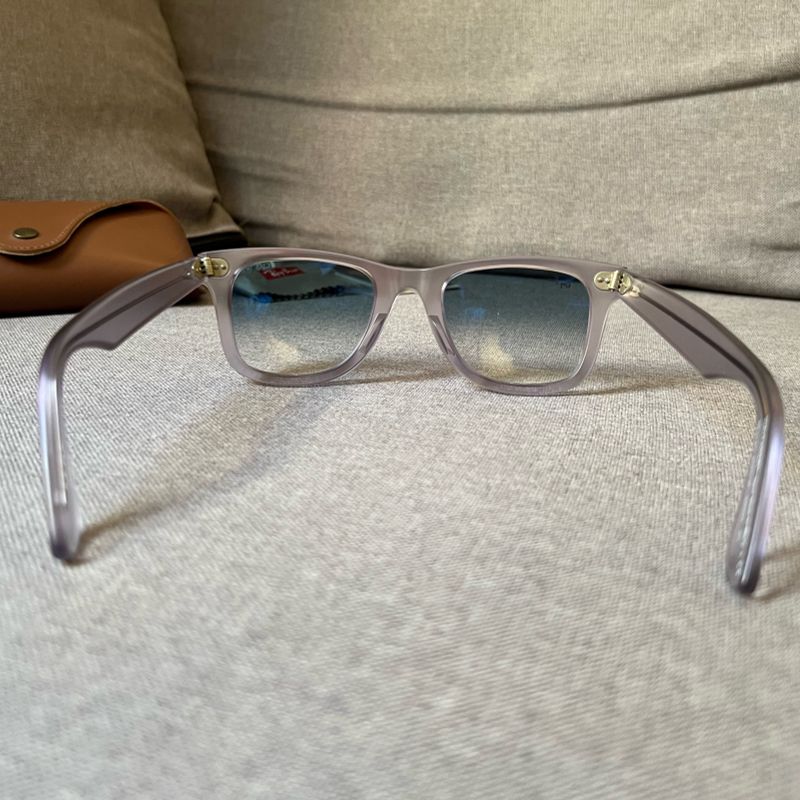Raro! Ray-Ban Wayfarer Ice Pop Grape | Ray-Ban Usado 100503788
