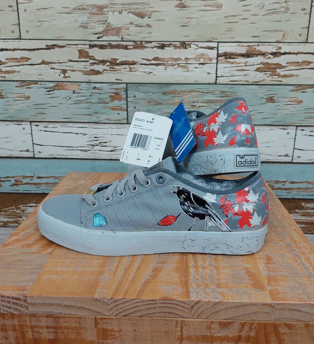 Raro Tênis Adidas Originals Doley Artist X Eric Bailey Exclusivo ...