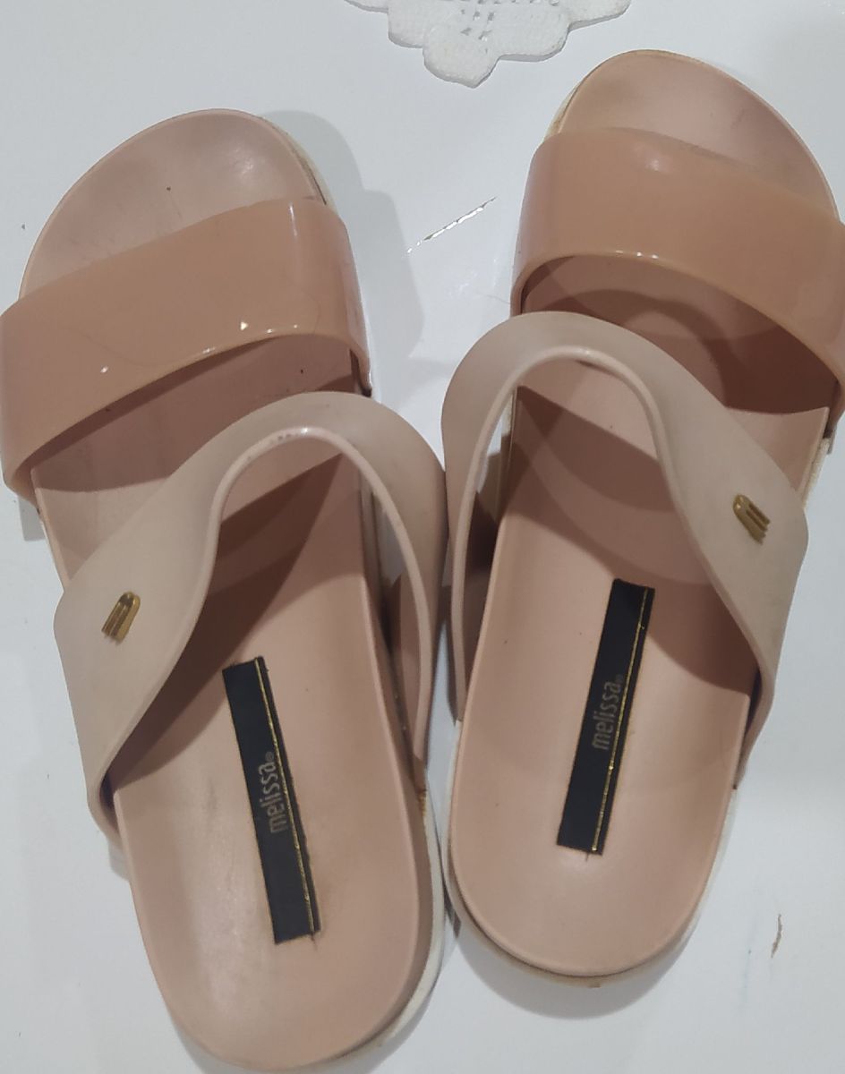 chinelo melissa duas tiras