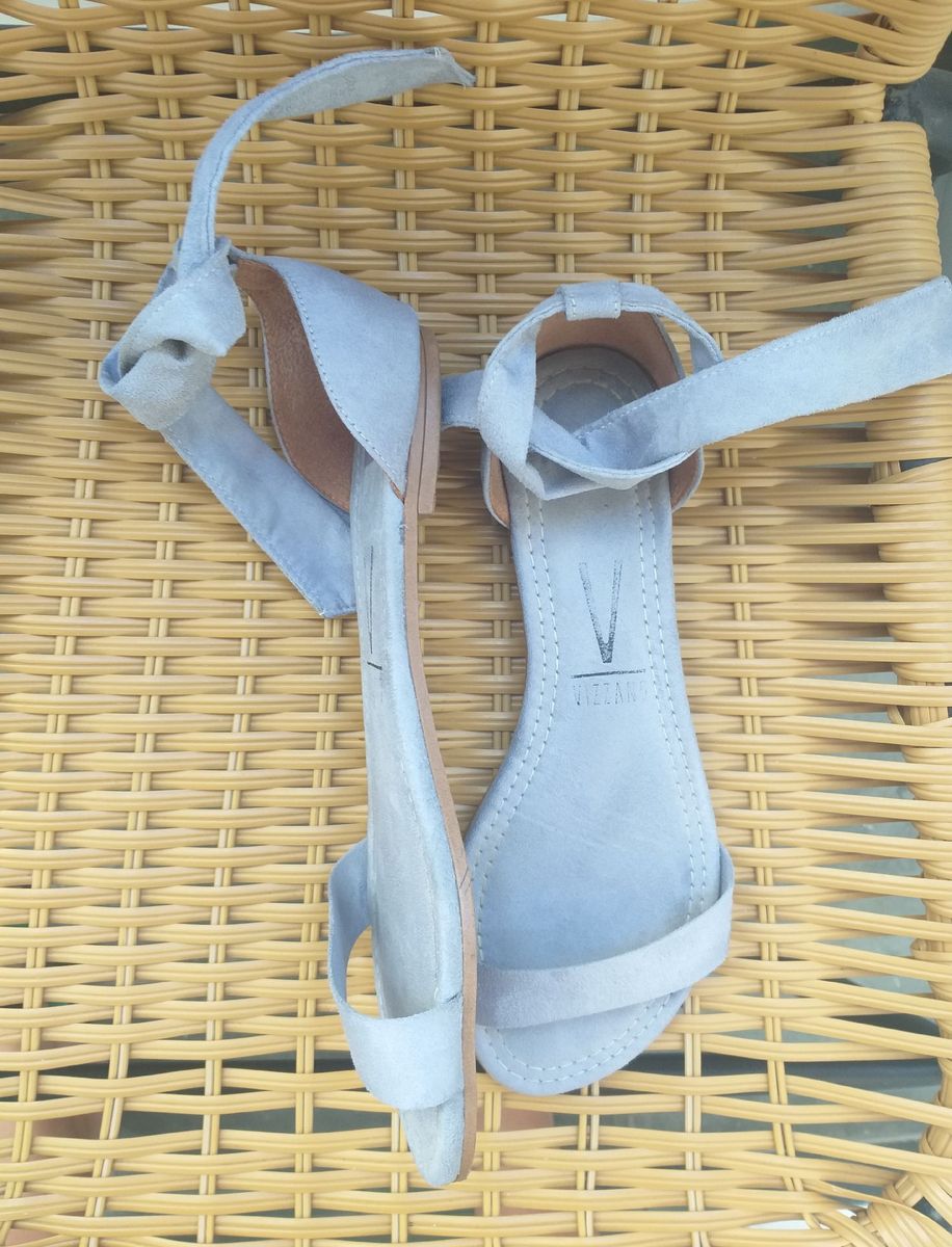 rasteirinha azul claro