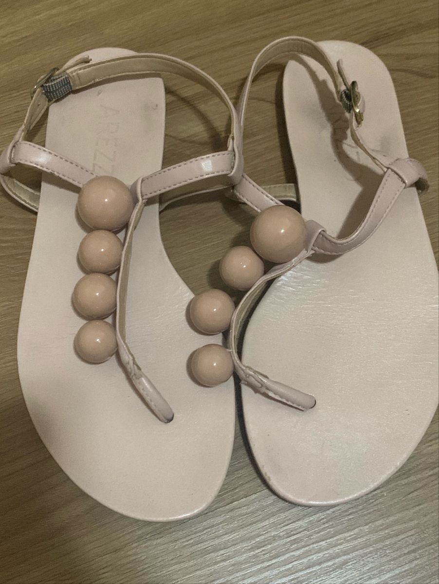 arezzo rasteira de bola