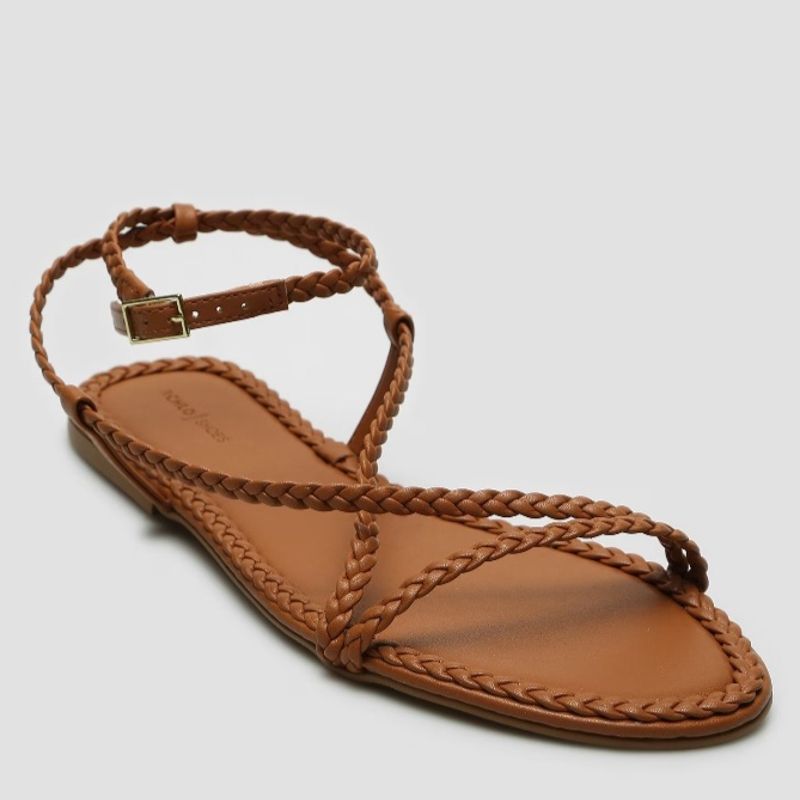 Rasteira Marrom Rasteira Feminina Riachuelo Nunca Usado 89993331