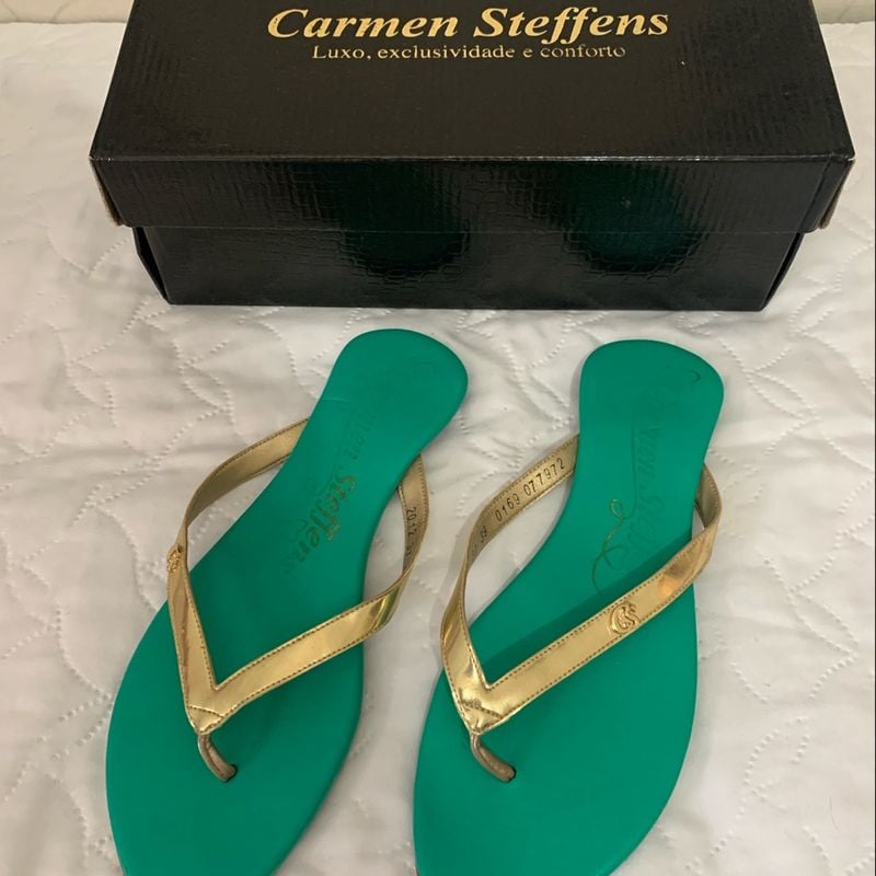 Sandália rasteirinha sale da carmen steffens