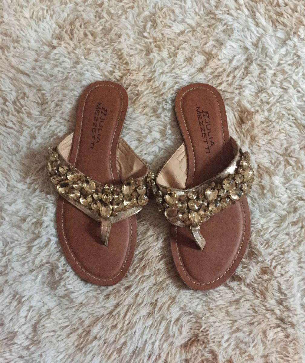 rasteirinha brilhosa