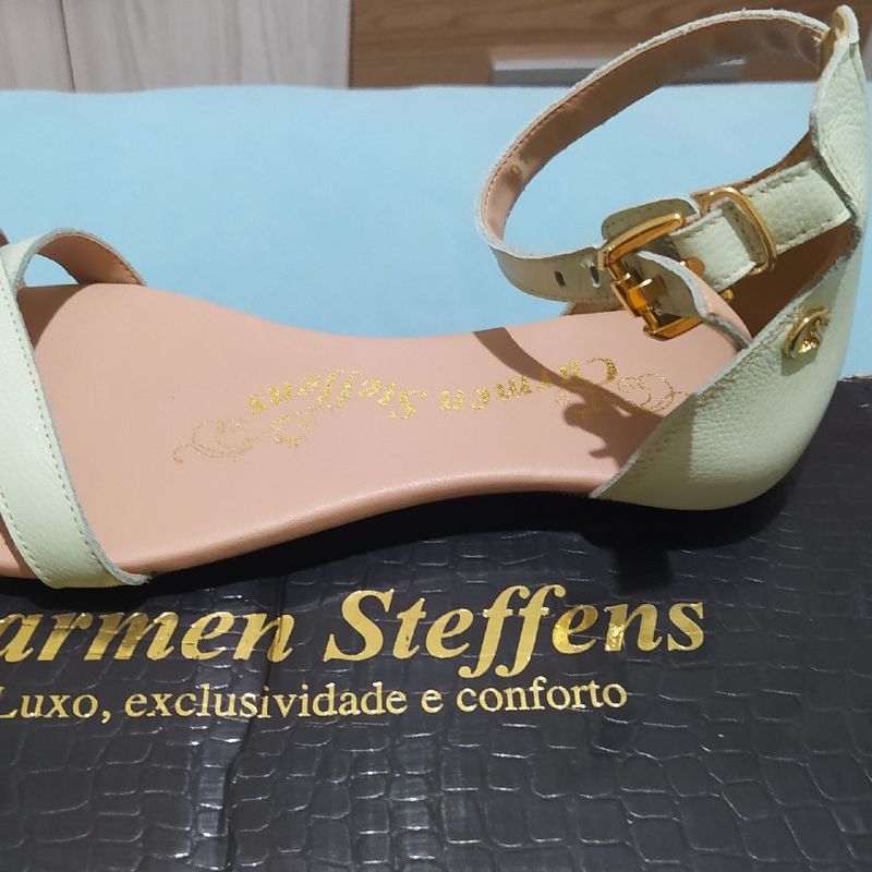 Rasteira carmen sale steffens 2018