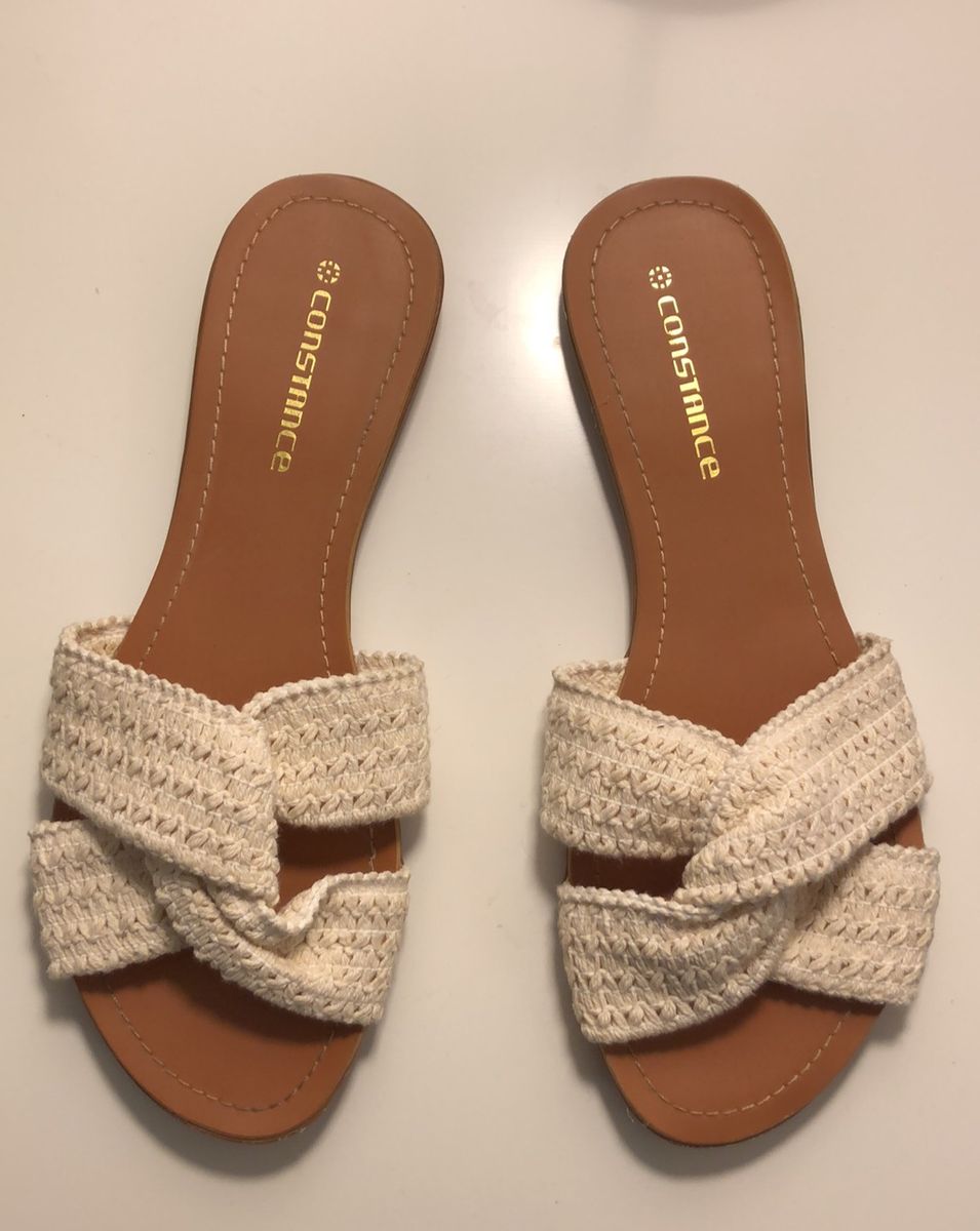 sandalias rasteiras constance