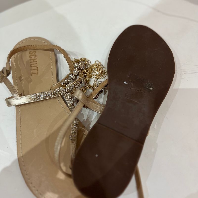 Rasteirinha Schutz Rasteira Feminina Schutz Nunca Usado 89809293 enjoei