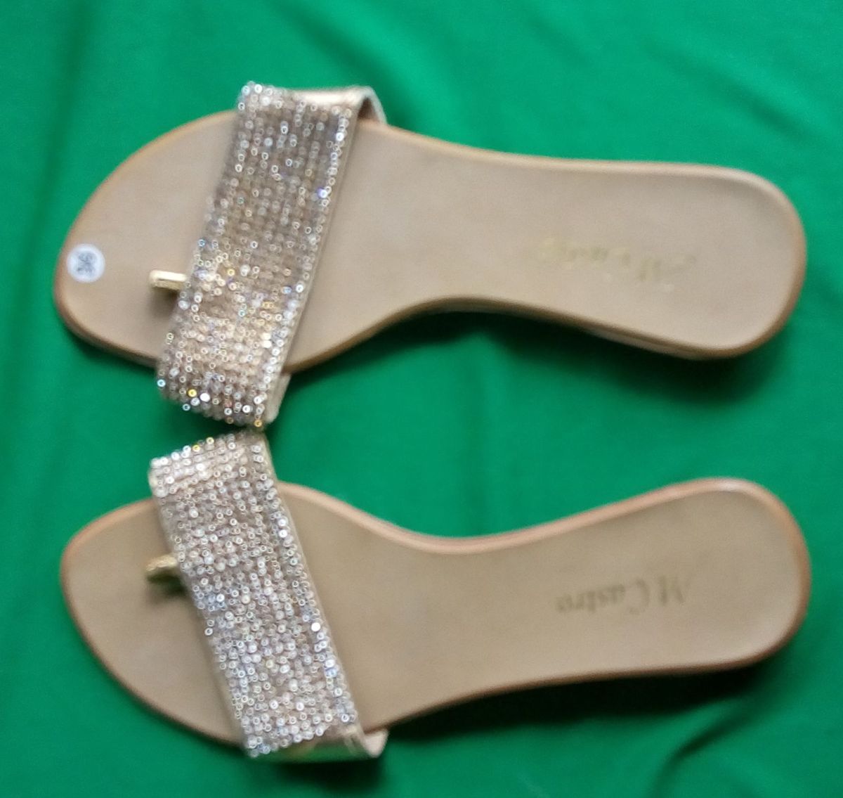 rasteirinha com strass