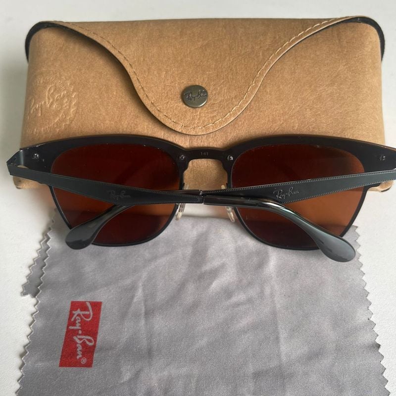 Ray ban blaze clubmaster azul hot sale