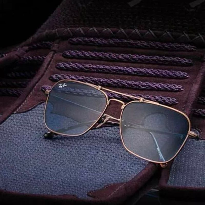 Ray-Ban Caravan Titanium Made In Japan Rb8136 Antique Silver/G-15