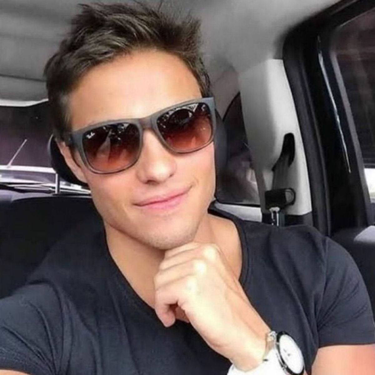 ray ban justin polarizado marrom