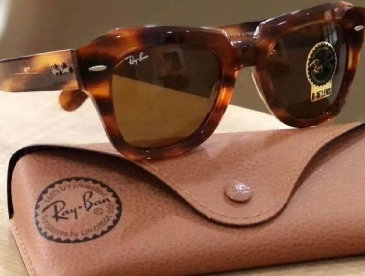 ray ban state street feminino