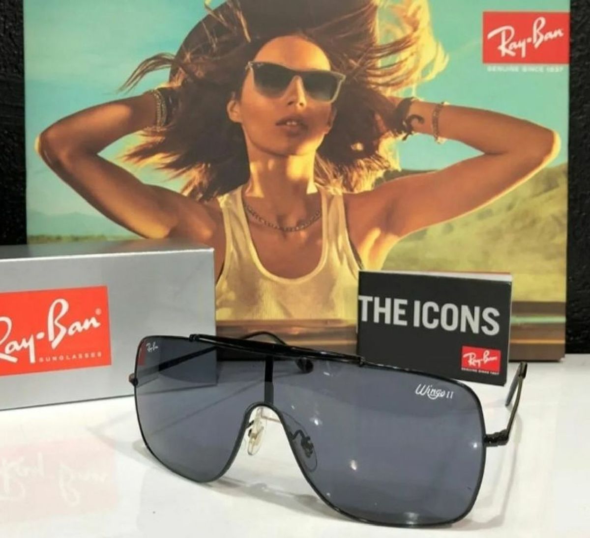 ray ban wings