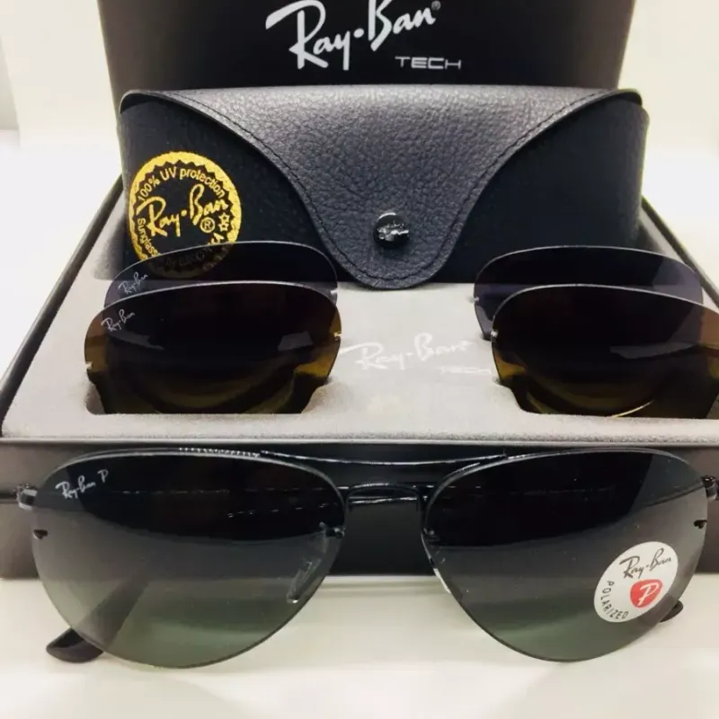 Rayban Tech Flip Out Rb3460 Troca Lentes Original Importado 