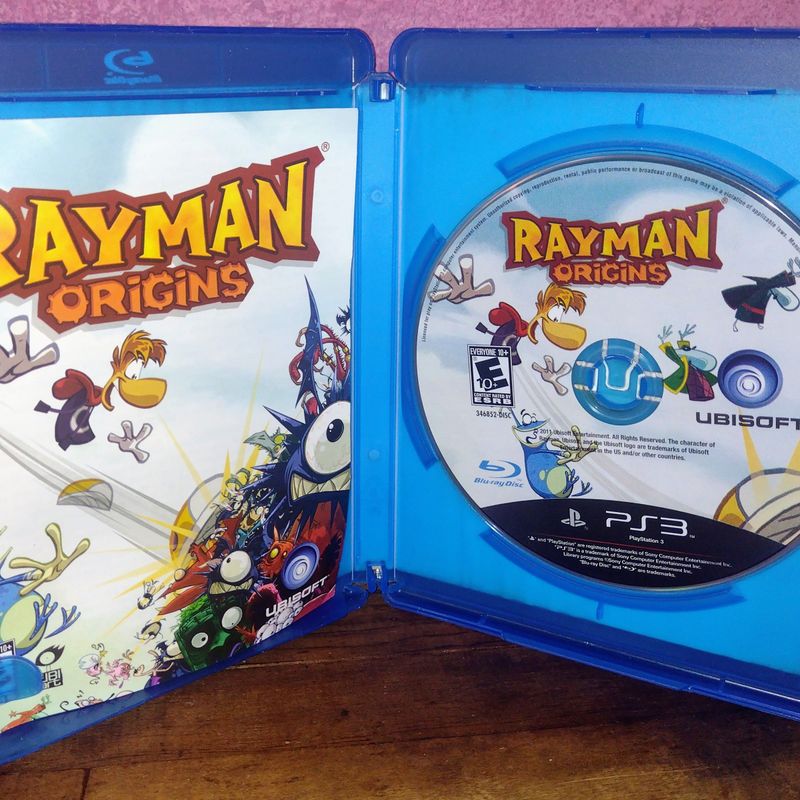 Jogo Rayman Origins - Ps3 Mídia Física Usado