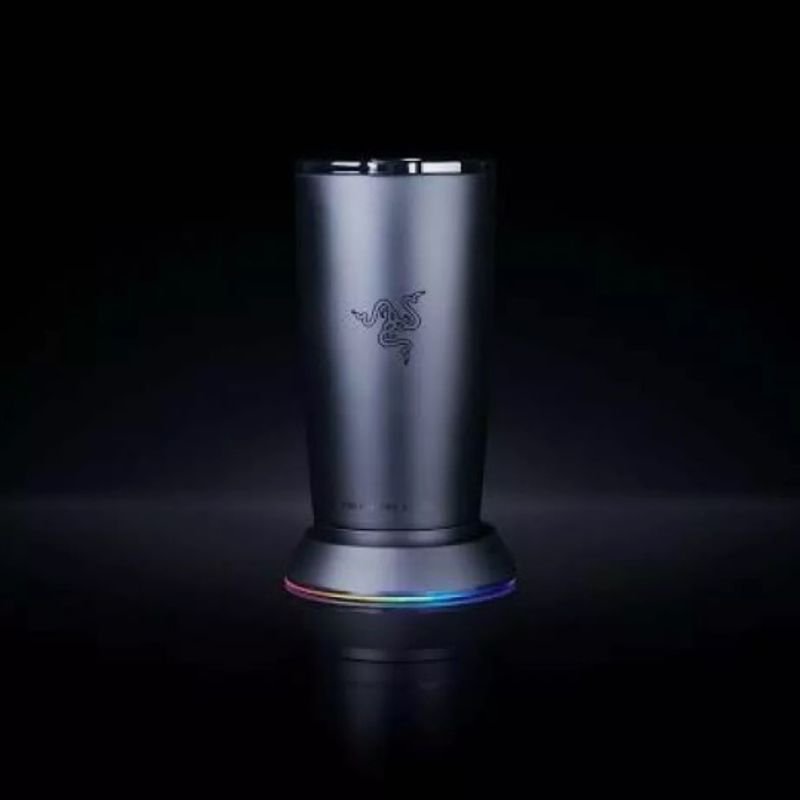 Razer chroma mug ライティングスタンドのみ Razer Cup Holder Chroma em Estado de Novo Item Raro da Razer