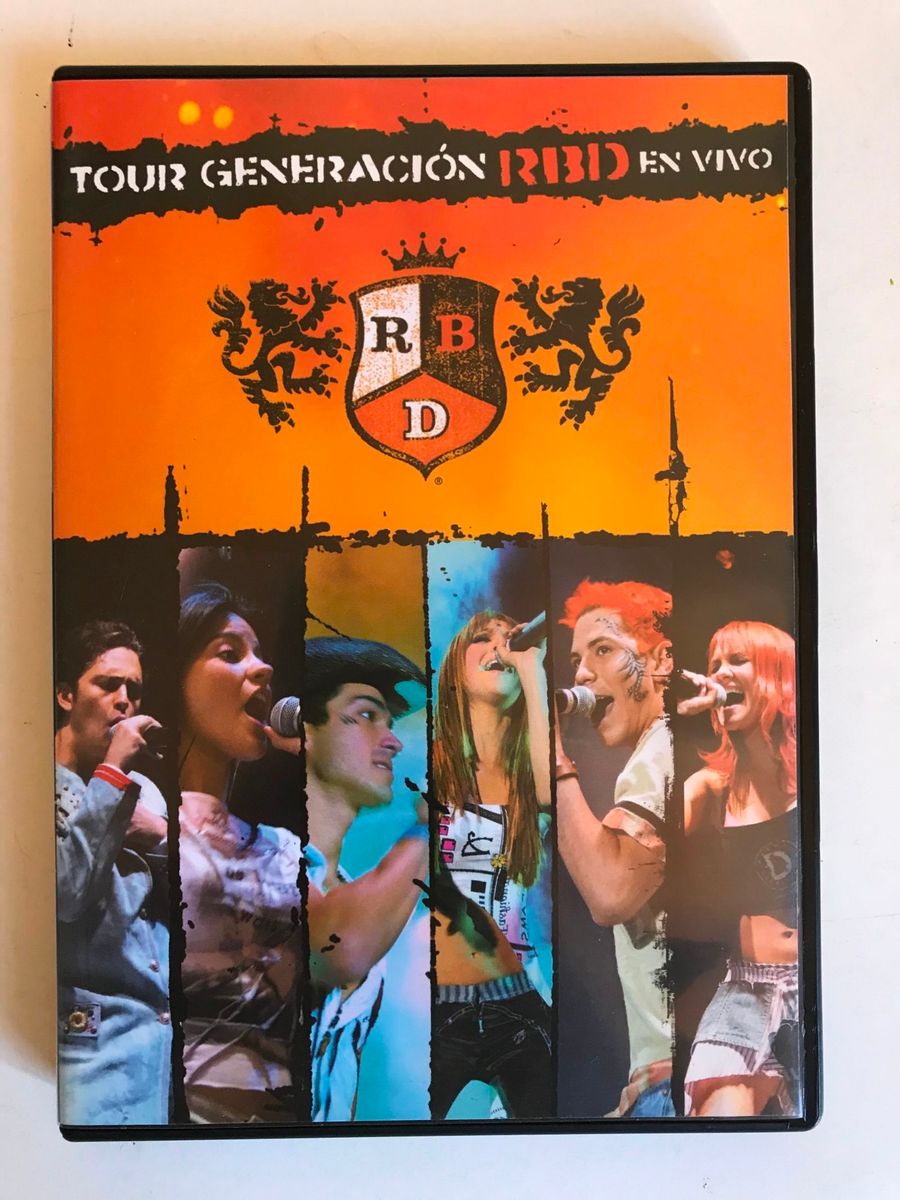 Rbd Tour Generacion Filme e Série Usado 25607852 enjoei