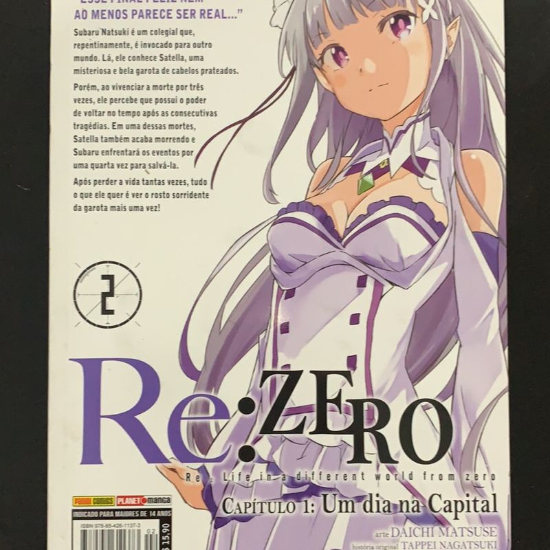 Re: Zero Capítulo 3 - Vol. 01 A Verdade de Zero