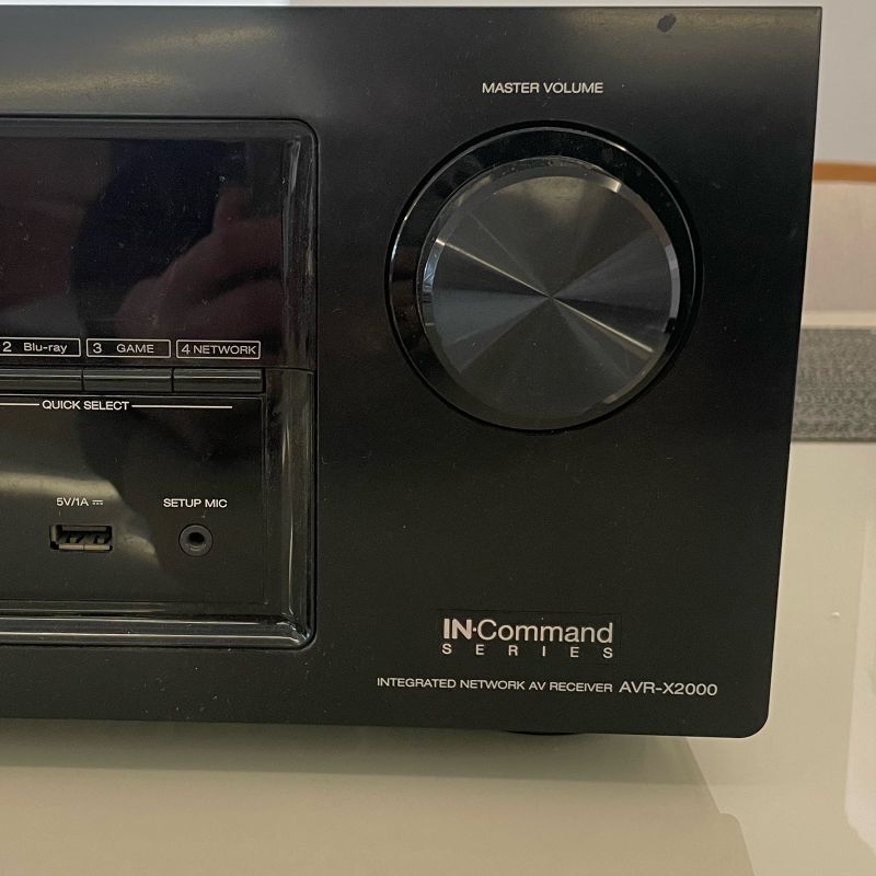 Receiver Denon Avr-X2000 | Denon Usado 108847218 | enjoei