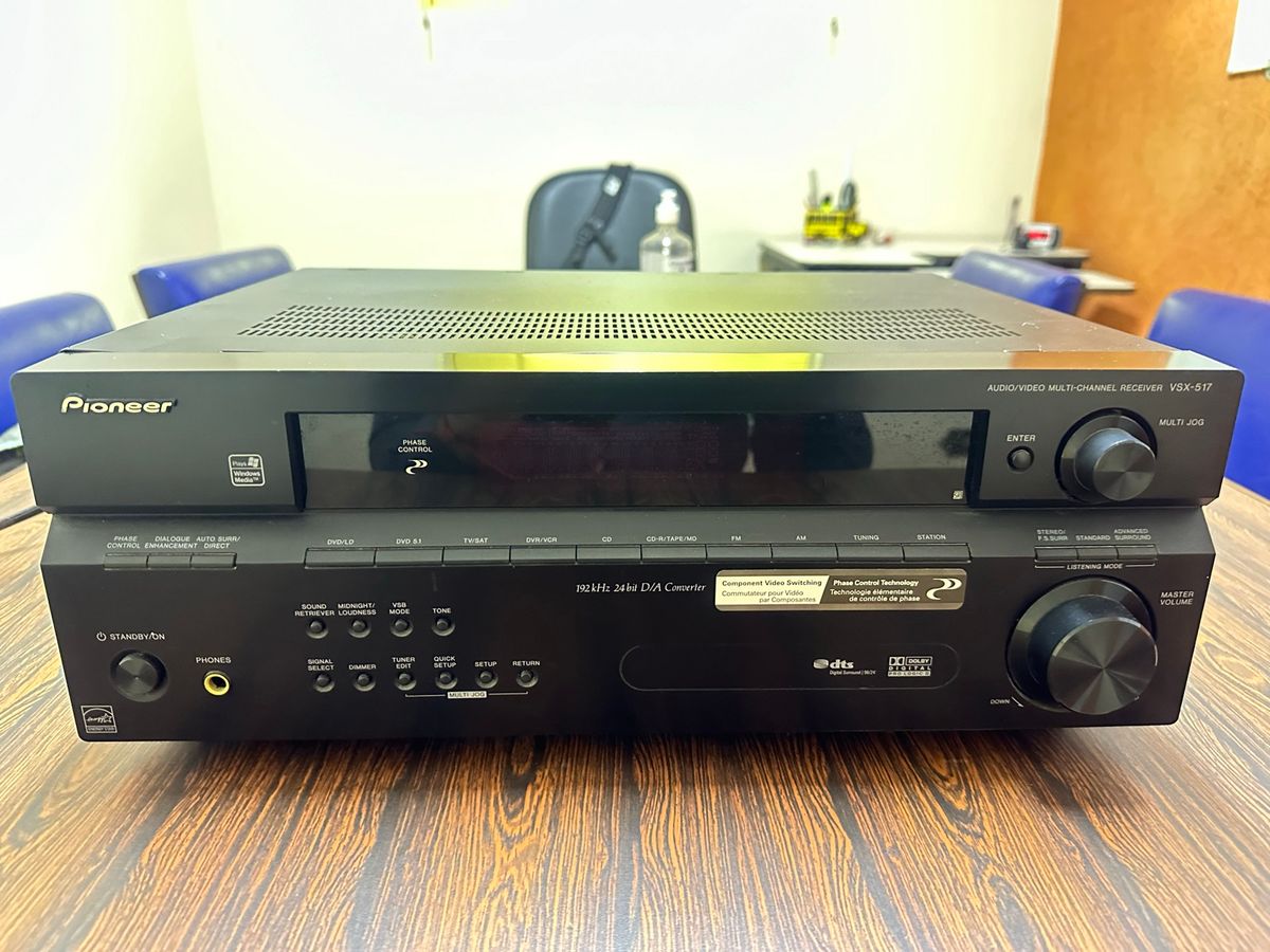 Receiver Pioneer Vsx-517 | Pionner Usado 109186536 | enjoei