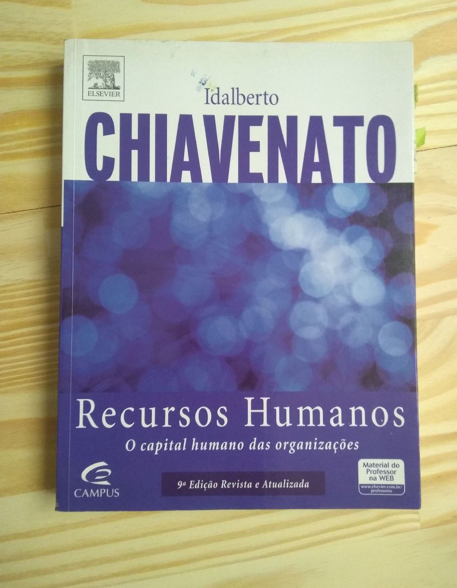 Recursos Humanos - Idalberto Chiavenato | Livro Usado 50318270 | Enjoei