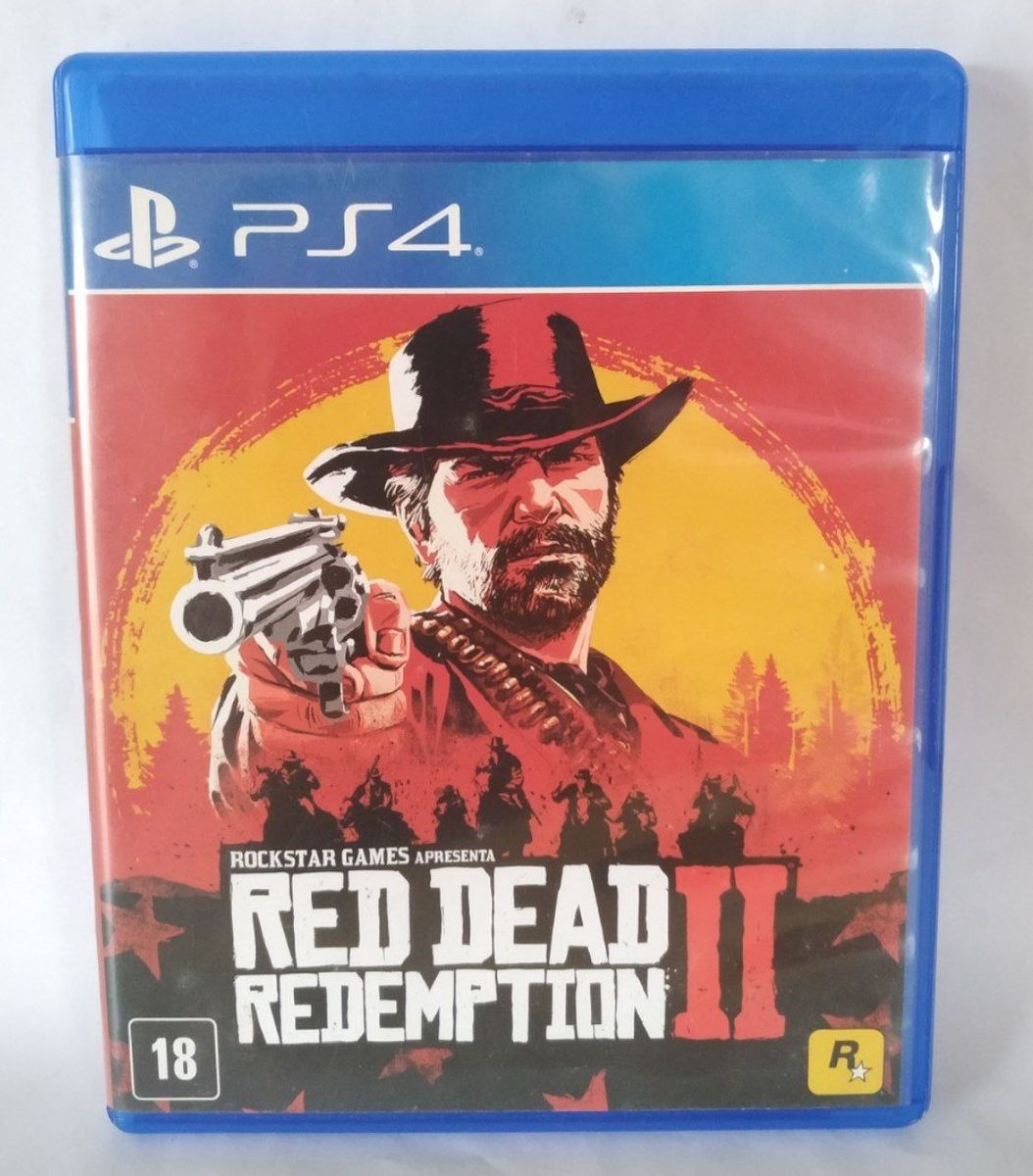 RED DEAD REDEMPTION 2 mídia física ps4