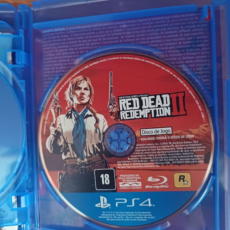 Jogo Red Dead Redemption 2 para Ps4, Jogo de Videogame Ps4 Nunca Usado  72385583