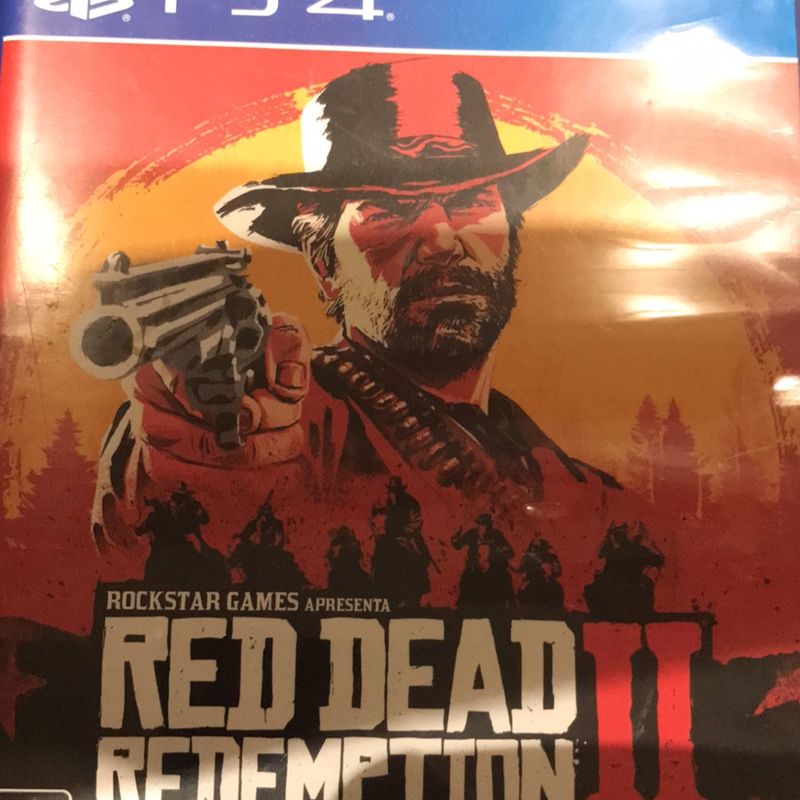 Red Dead Redemption 1 Ps4 Mídia Física Pronta Entrega