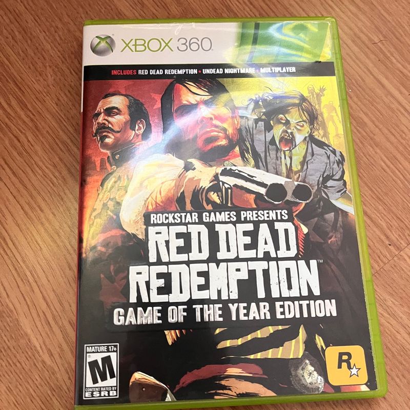 Jogo red dead redemption 2 xbox 360