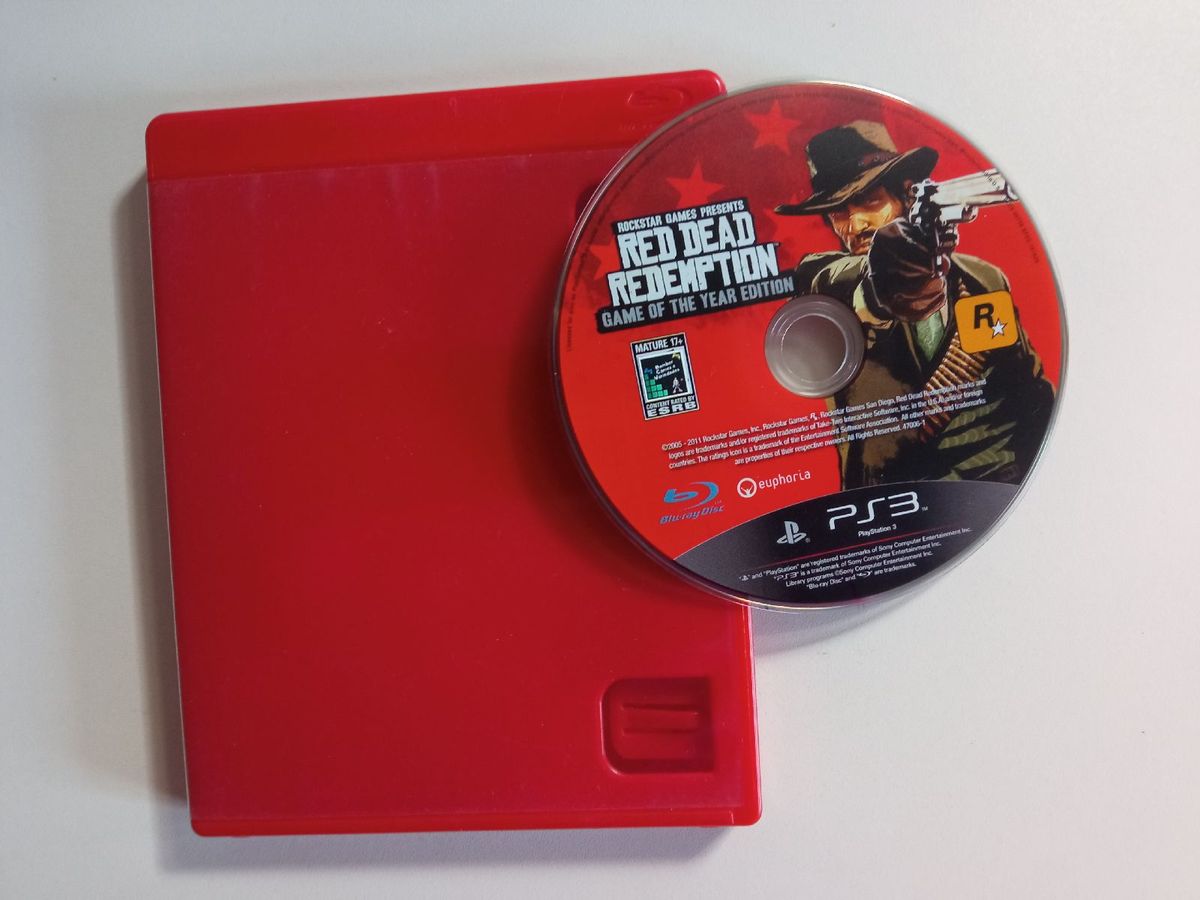 Red Dead Redemption Edição Jogo Do Ano Goty - PS3 em Promoção na Americanas